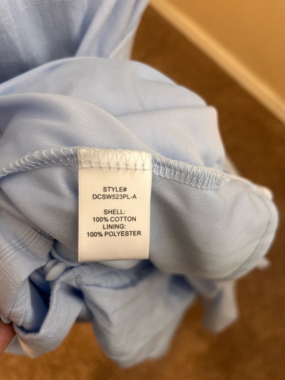 Altar'd State Bianca Button Up Maxi Dress Light Blue Smocked Cottage-core - Picture 9 of 12